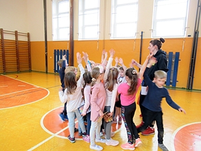 ŠD - Ukázková hodina basketu - II. oddělení