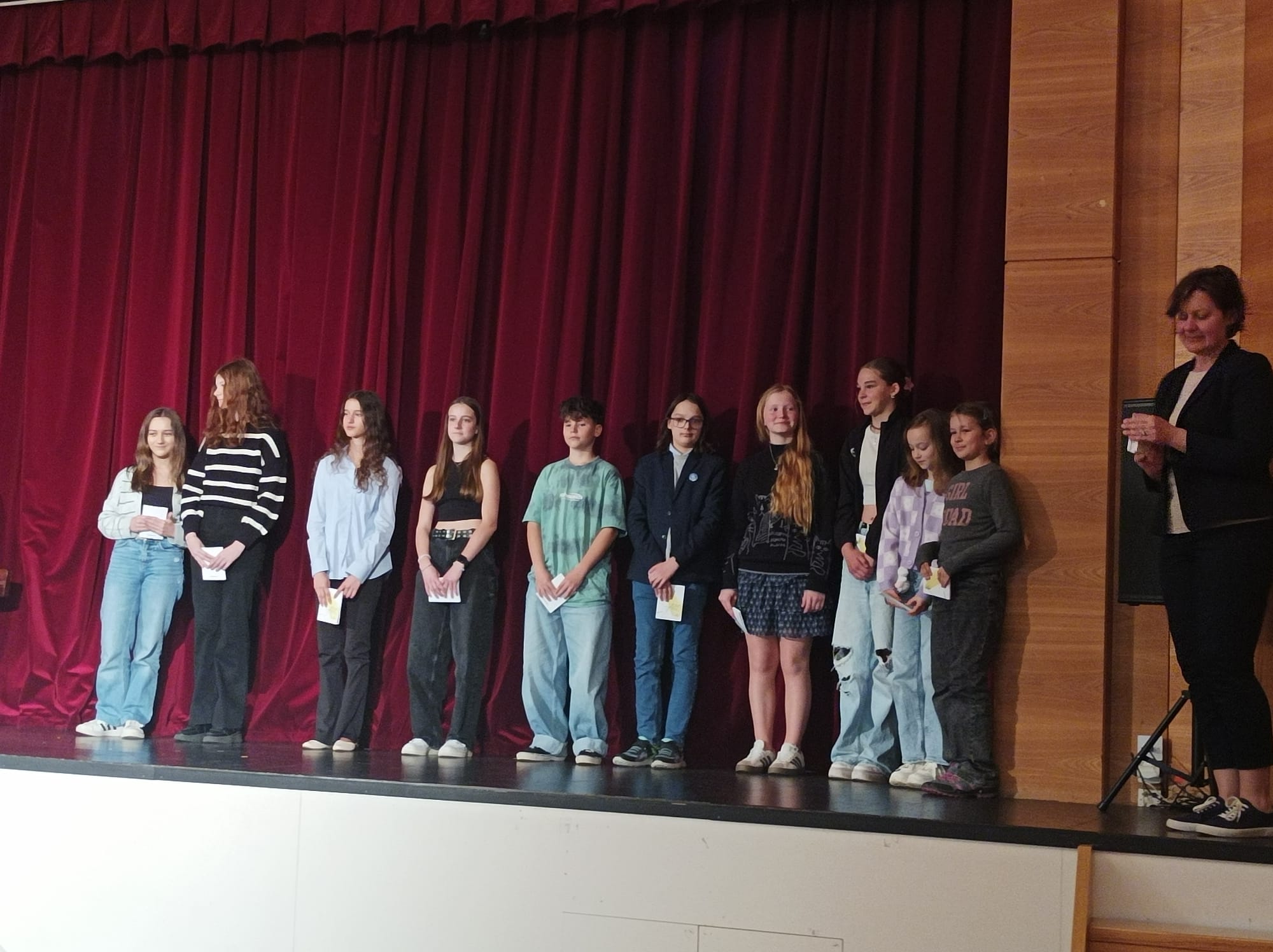 Slavnostní křest Almanachu žákovské a studentské poezie 2024/2025